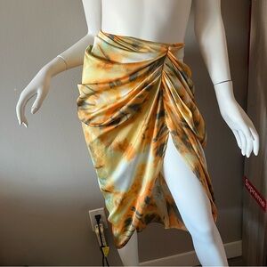 PrettyLittleThing Multicolor Tie-Dye Skirt